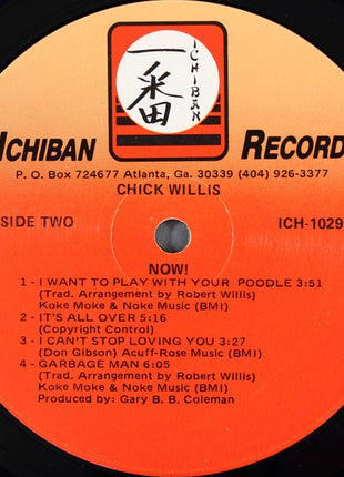 Chick Willis : Now! (LP, Album)