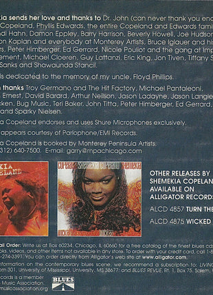 Shemekia Copeland : Talking To Strangers (CD, Album)