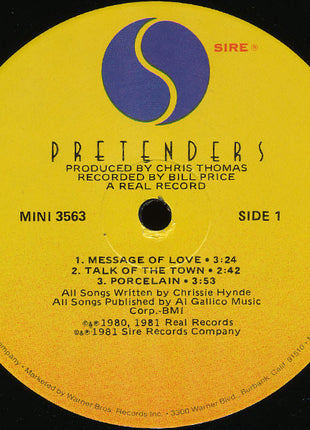 Pretenders* : Extended Play (12", EP, All)