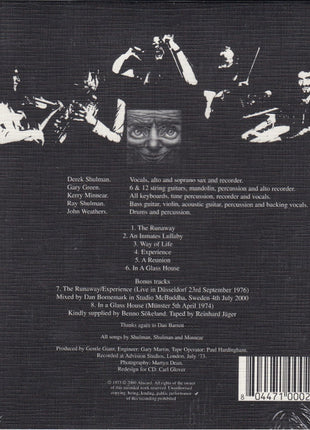 Gentle Giant : In A Glass House (CD, Album, RE, RM)