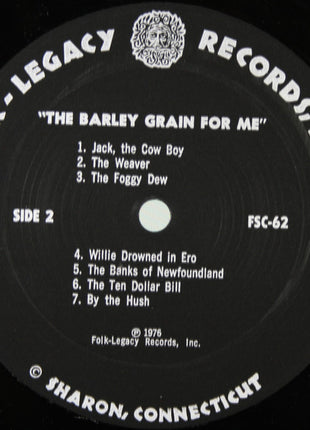 Margaret Christl And Ian Robb With Grit Laskin : The Barley Grain For Me (LP, Album)