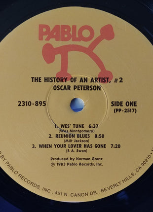 Oscar Peterson : History Of An Artist Vol. 2 (LP)