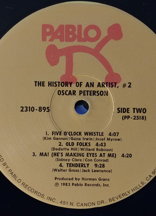 Oscar Peterson : History Of An Artist Vol. 2 (LP)