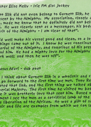 Garnett Silk : Meets The Conquering Lion - A Dubplate Selection (CD, Comp)