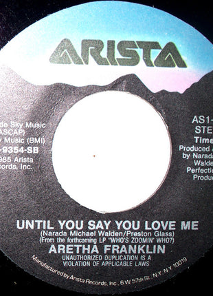 Aretha Franklin : Freeway Of Love (7")