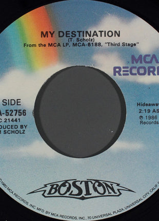 Boston : Amanda (7", Single, Glo)