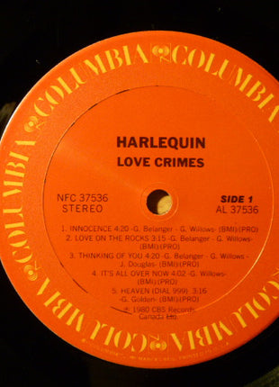 Harlequin (3) : Love Crimes (LP, Album, Ter)