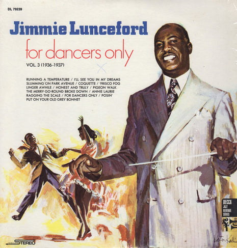 Jimmie Lunceford : For Dancers Only  (Vol. 3 1936-1937) (LP, Comp)