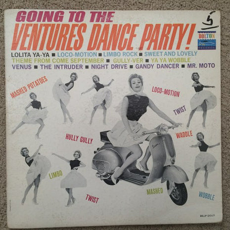 The Ventures : Going To The Ventures Dance Party! (LP, Mono)
