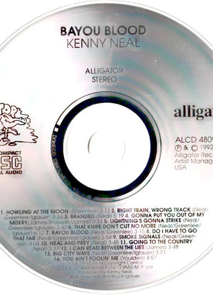 Kenny Neal : Bayou Blood (CD, Album)
