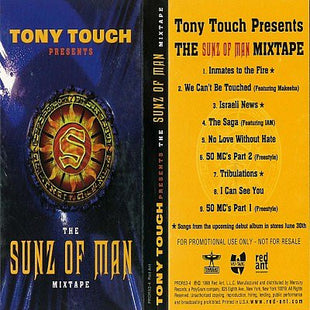 Tony Touch Presents Sunz Of Man : The Sunz Of Man Mixtape (Cass, Comp, Mixed, Promo, Smplr)