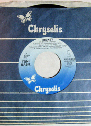 Toni Basil : Mickey / Thief On The Loose (7", Styrene)