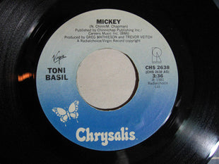 Toni Basil : Mickey / Thief On The Loose (7", Styrene)