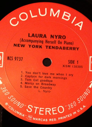 Laura Nyro : New York Tendaberry (LP, Album)