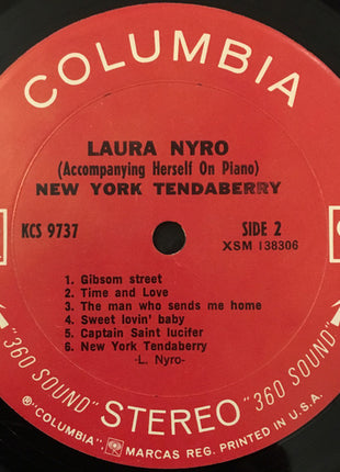 Laura Nyro : New York Tendaberry (LP, Album)