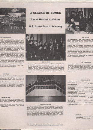 Various : A Seabag Of Songs: Cadet Musical Activities (LP, Album)