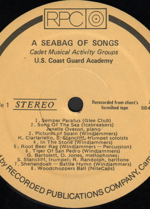 Various : A Seabag Of Songs: Cadet Musical Activities (LP, Album)