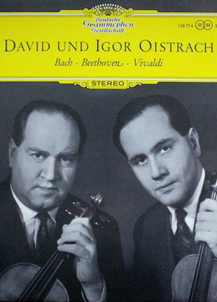 David Oistrach Und Igor Oistrach - Johann Sebastian Bach • Ludwig van Beethoven • Antonio Vivaldi : David Und Igor Oistrach (LP, RP)