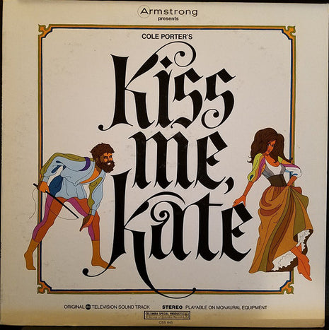 Various : Armstrong Presents Cole Porter's Kiss Me, Kate - Original ABC Television Sound Track (LP, Ltd, Pit)