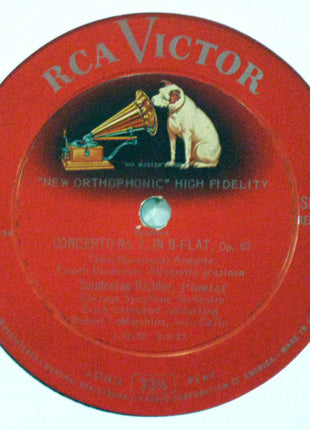 Brahms* / Sviatoslav Richter, Chicago Symphony Orchestra, Erich Leinsdorf : Concerto No. 2 (LP, Mono, Ind)