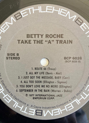 Betty Roché : Take The "A" Train (LP, RE)