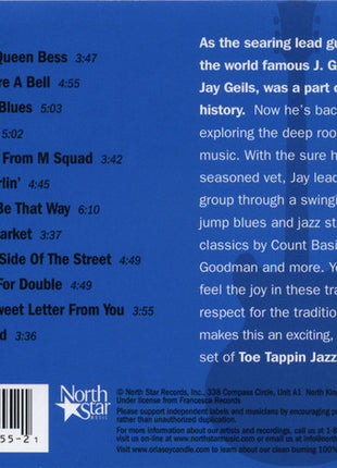 J. Geils : Toe Tappin' Jazz (CD, Album)