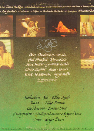 Yes : Close To The Edge (LP, Album, SP-)