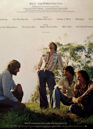 Bread : Lost Without Your Love (LP, Album, Gat)