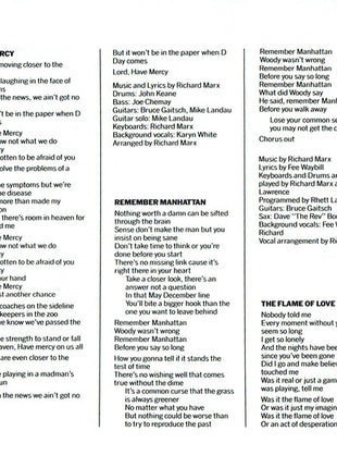 Richard Marx : Richard Marx (CD, Album, Club, RE)