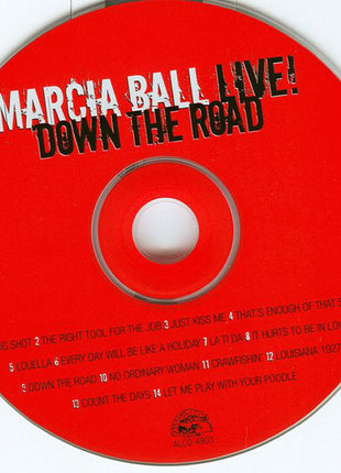 Marcia Ball : Live! Down The Road (CD)