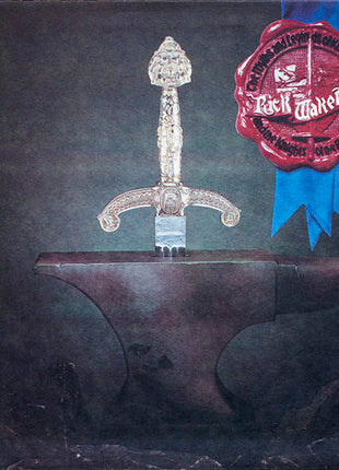 Rick Wakeman : The Myths And Legends Of King Arthur And The Knights Of The Round Table (LP, Album, Pit)