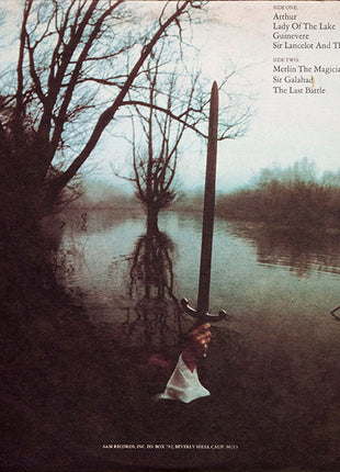 Rick Wakeman : The Myths And Legends Of King Arthur And The Knights Of The Round Table (LP, Album, Pit)