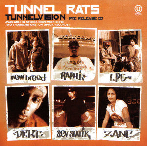 Tunnel Rats : Tunnel Vision (CD, Advance, Album, Promo)