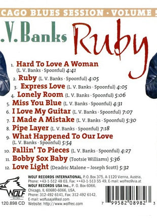 L.V. Banks : Ruby (CD, Album)