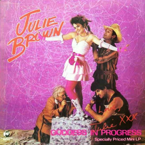 Julie Brown : Goddess In Progress (LP, MiniAlbum)