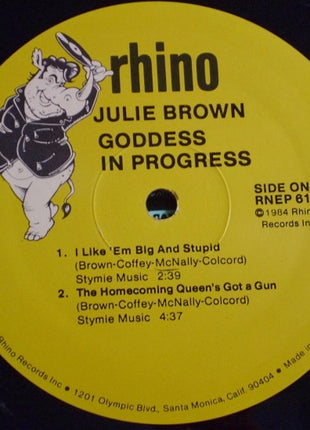 Julie Brown : Goddess In Progress (LP, MiniAlbum)