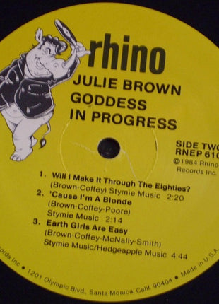 Julie Brown : Goddess In Progress (LP, MiniAlbum)