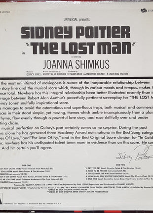Quincy Jones : The Lost Man (The Original Soundtrack Album) (LP, Album)