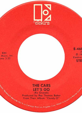 The Cars : Let's Go (7", Single, SP)