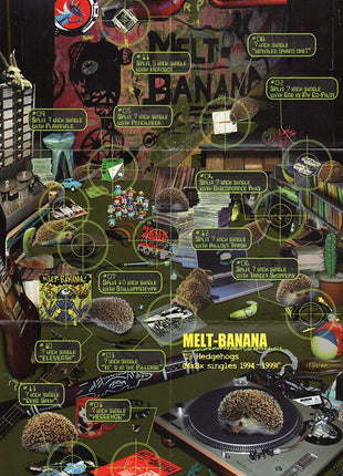 Melt-Banana : 13 Hedgehogs (MxBx Singles 1994-1999) (CD, Comp)