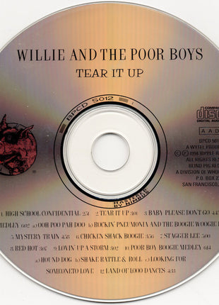 Willie And The Poor Boys : Tear It Up - Live (CD, Album)