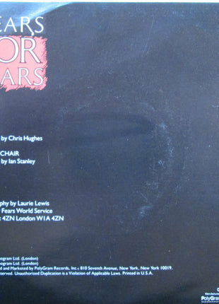 Tears For Fears : Shout (7", Single, Styrene, PRC)