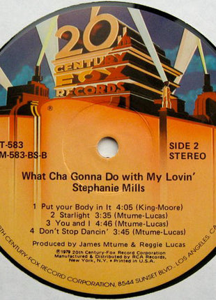 Stephanie Mills : What Cha Gonna Do With My Lovin' (LP, Album, Ind)