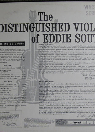 Eddie South : The Distinguished Violin Of Eddie South (LP, Album)