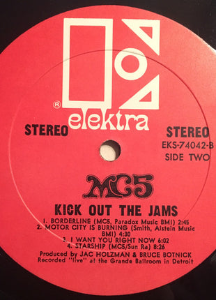 MC5 : Kick Out The Jams (LP, Album, RE, Cen)
