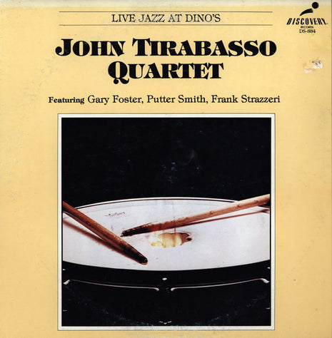 John Tirabasso Quartet : Live Jazz At Dino's (LP)