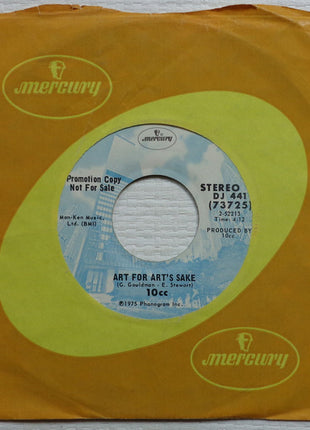 10cc : Art For Art's Sake (7", Promo)