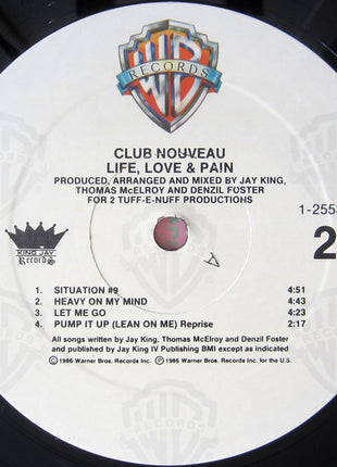 Club Nouveau : Life, Love & Pain (LP, Album)