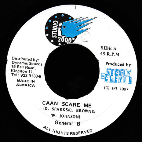 General B : Caan Scare Me (7")
