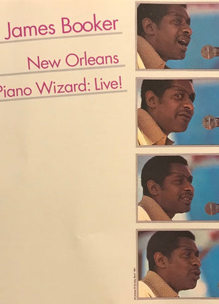 James Booker : New Orleans Piano Wizard: Live! (CD, Album, RE)